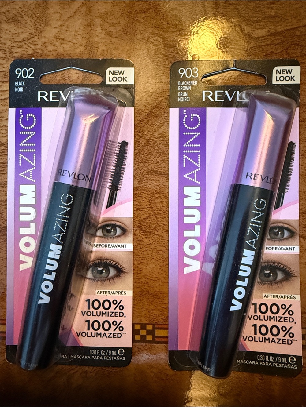 Lot of 2 
Revlon Volumazing Mascara 
902 Black 
903 - Blackened Brown